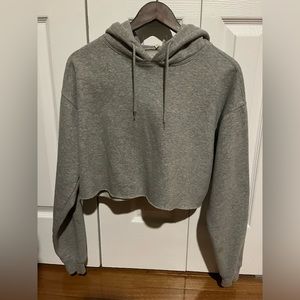 Out from under hoodie